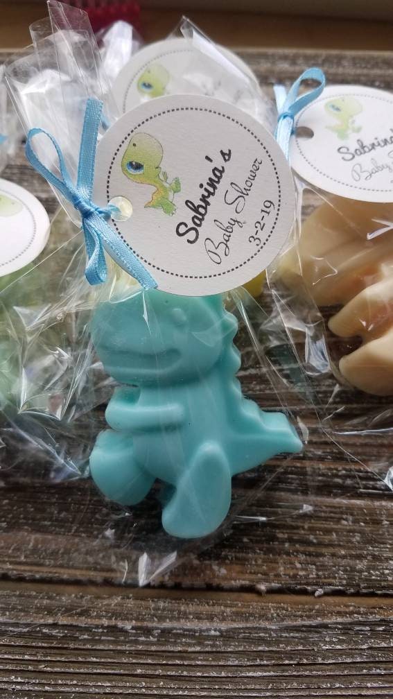 10 Dinosaur party favors {baby shower, birthday party}