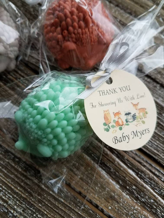 15 Hedgehog Soap Favors {woodland, forest}